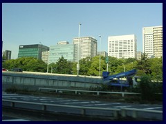  Shinagawa from the bus to Narita